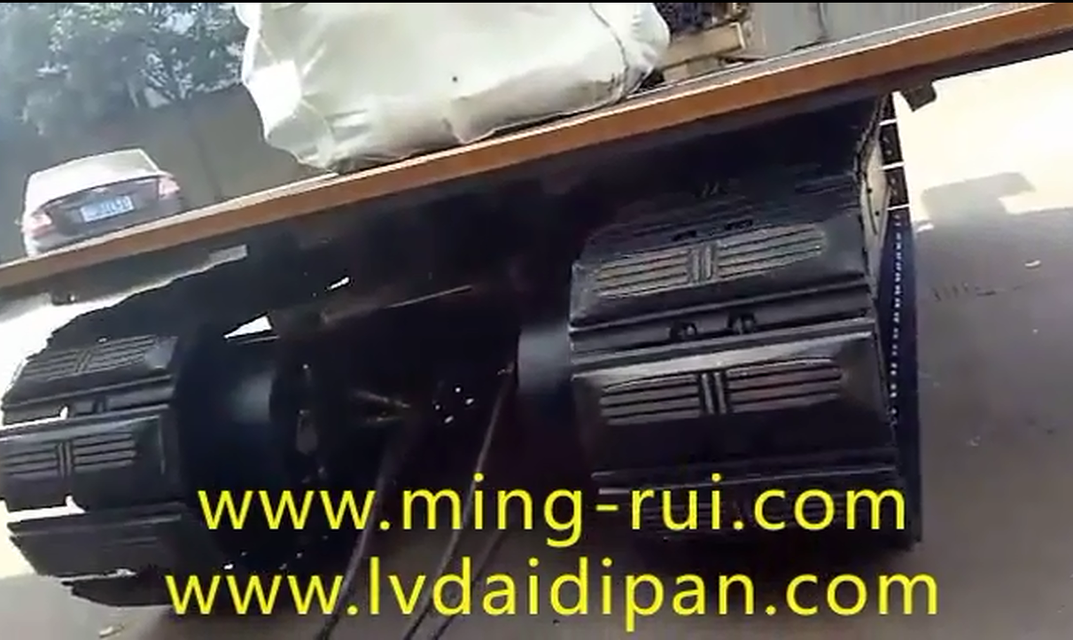 15噸履帶底盤(pán)負(fù)載試驗(yàn)視頻